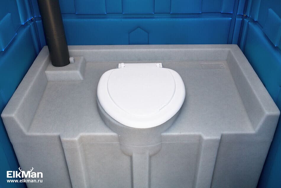 Туалетная кабина СтандартPro вид изнутри